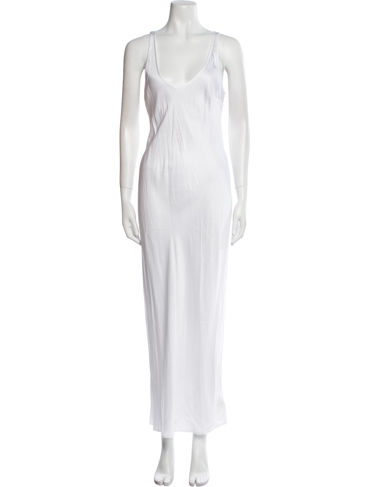 L'Agence Scoop Neck Long Dress w/ Tags