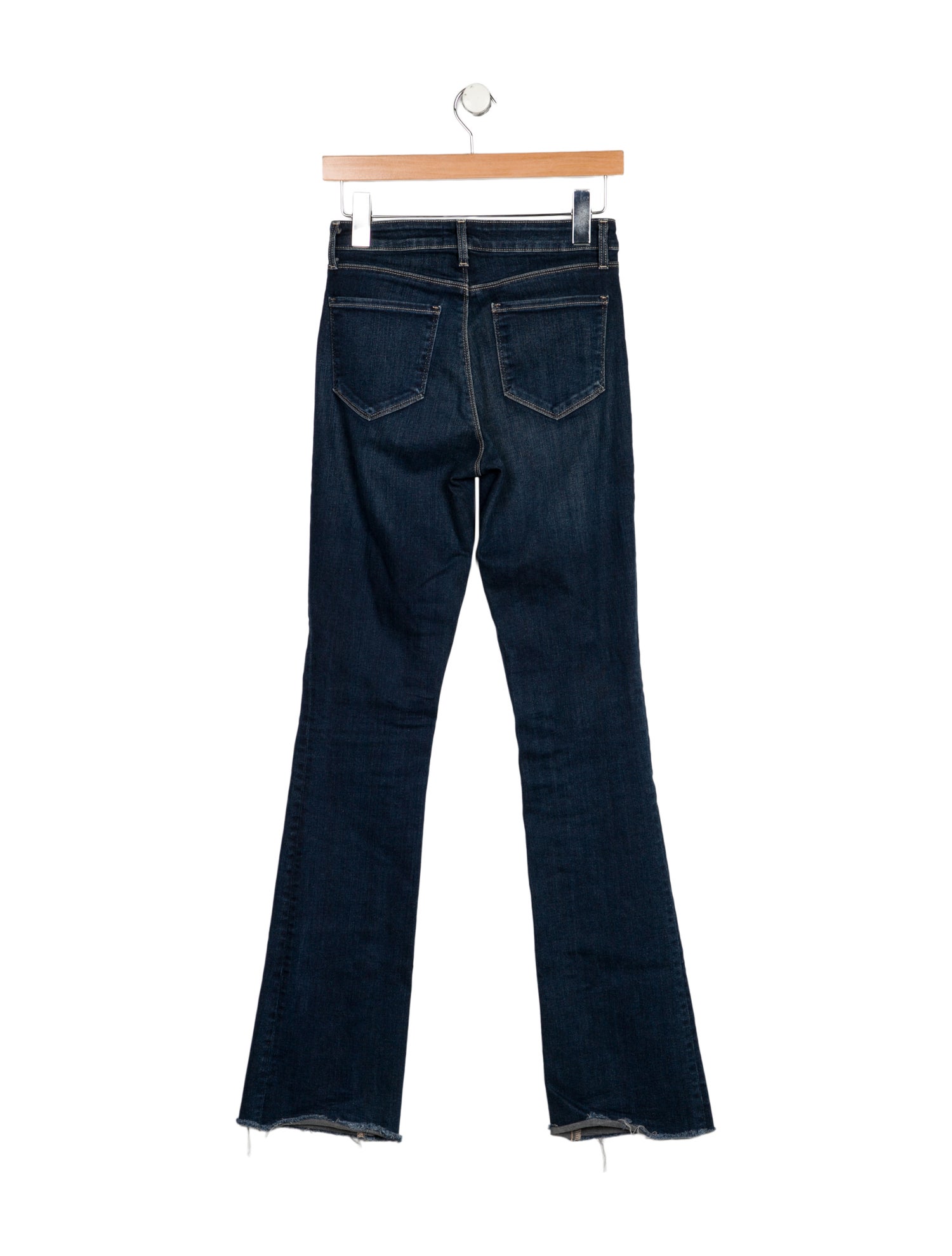 L'Agence Mid-Rise Straight Leg Jeans