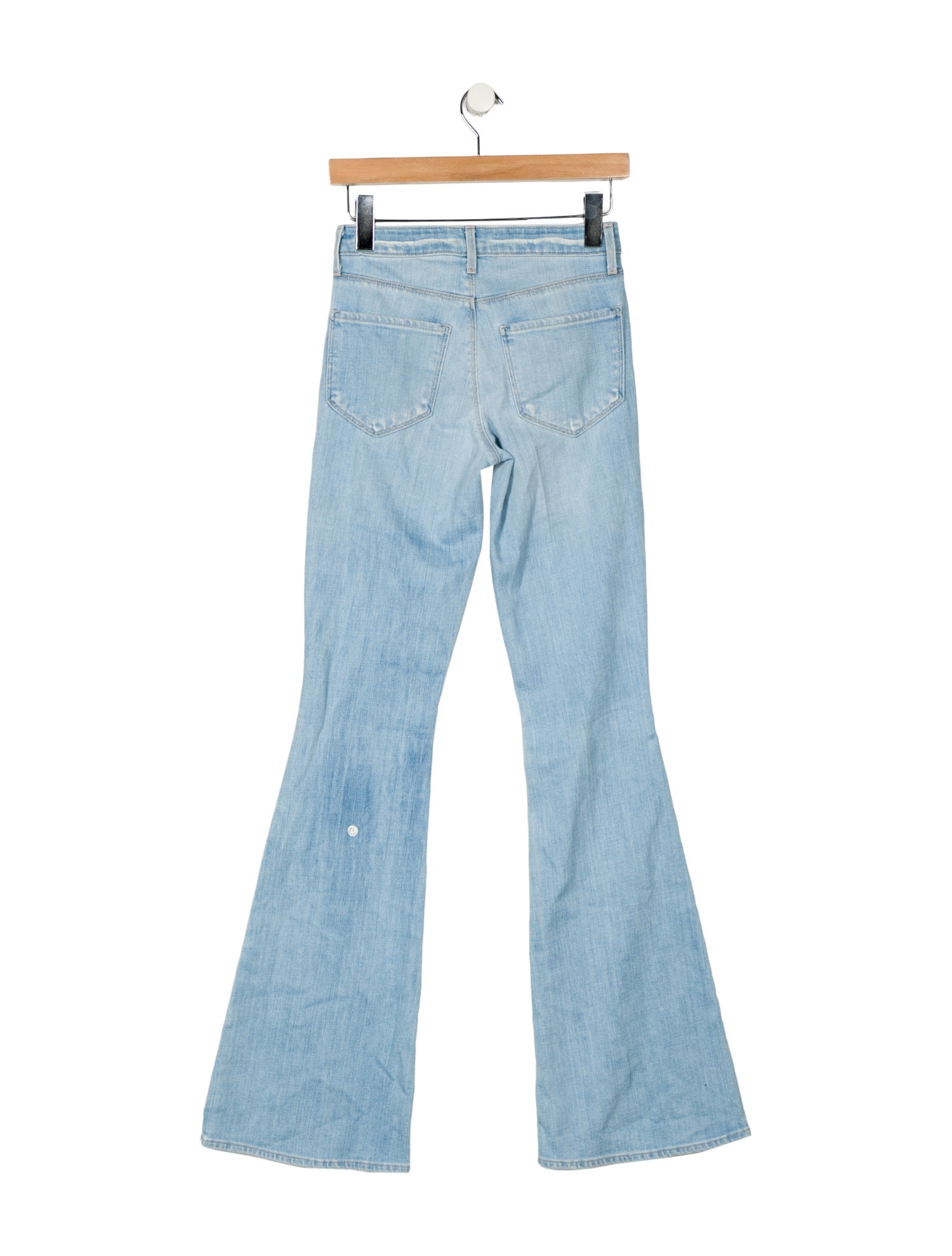 L'Agence Mid-Rise Wide Leg Jeans
