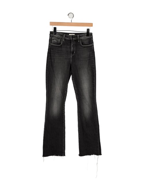 L'Agence Mid-Rise Straight Leg Jeans