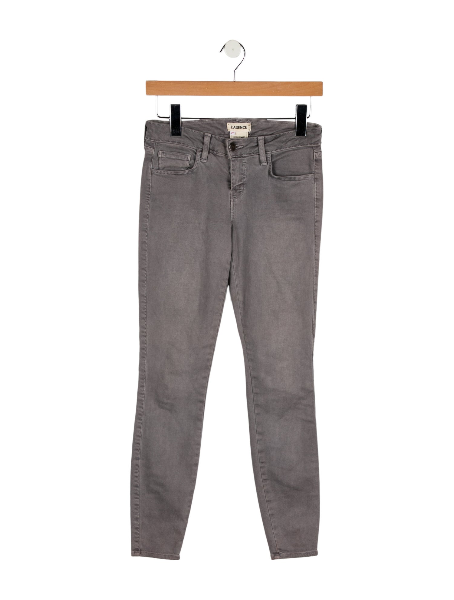 L'Agence Low-Rise Skinny Leg Jeans