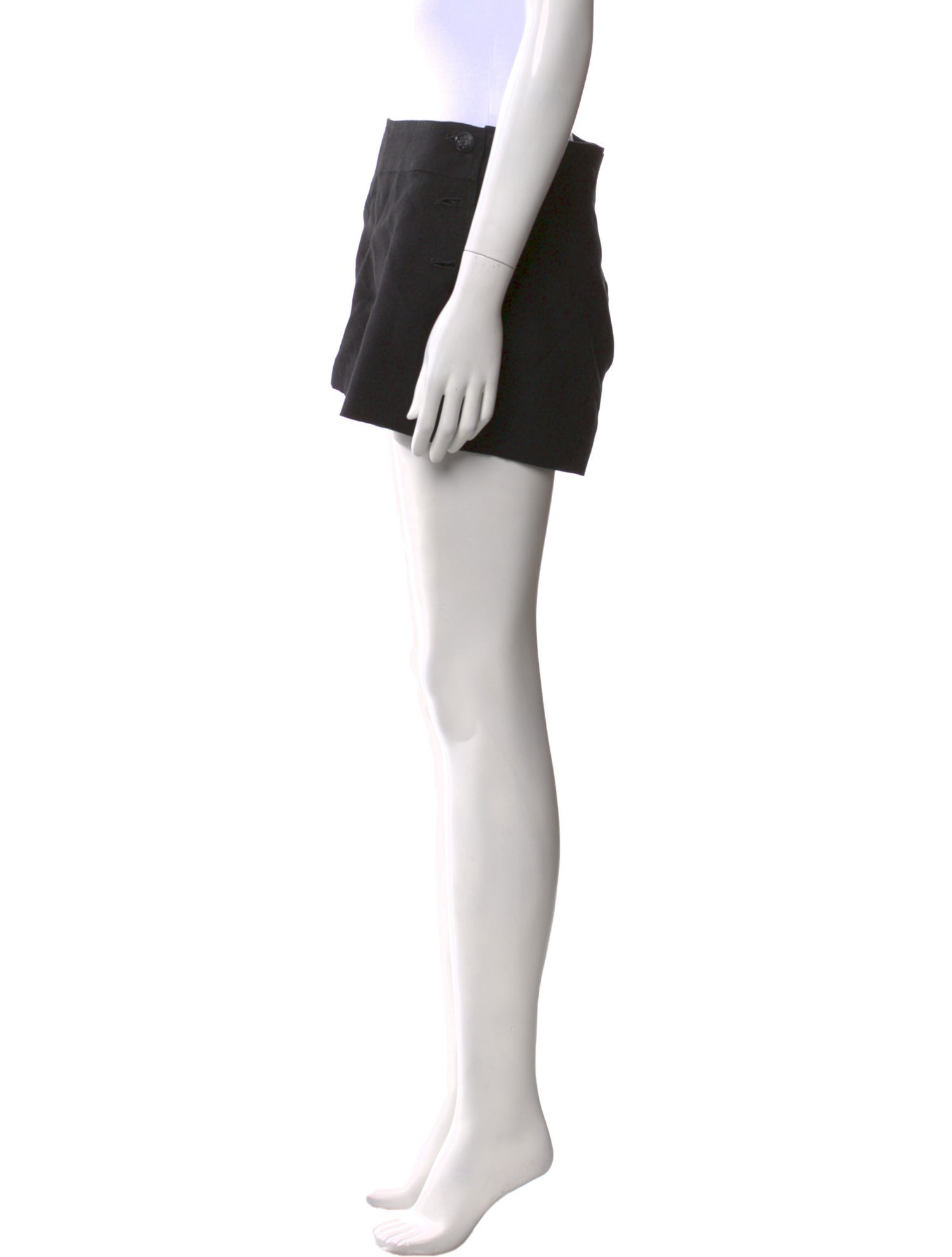 L'Agence Linen Mini Shorts