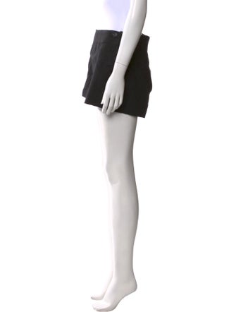 L'Agence Linen Mini Shorts