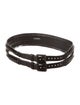L'Agence Wide Leather Waist Belt