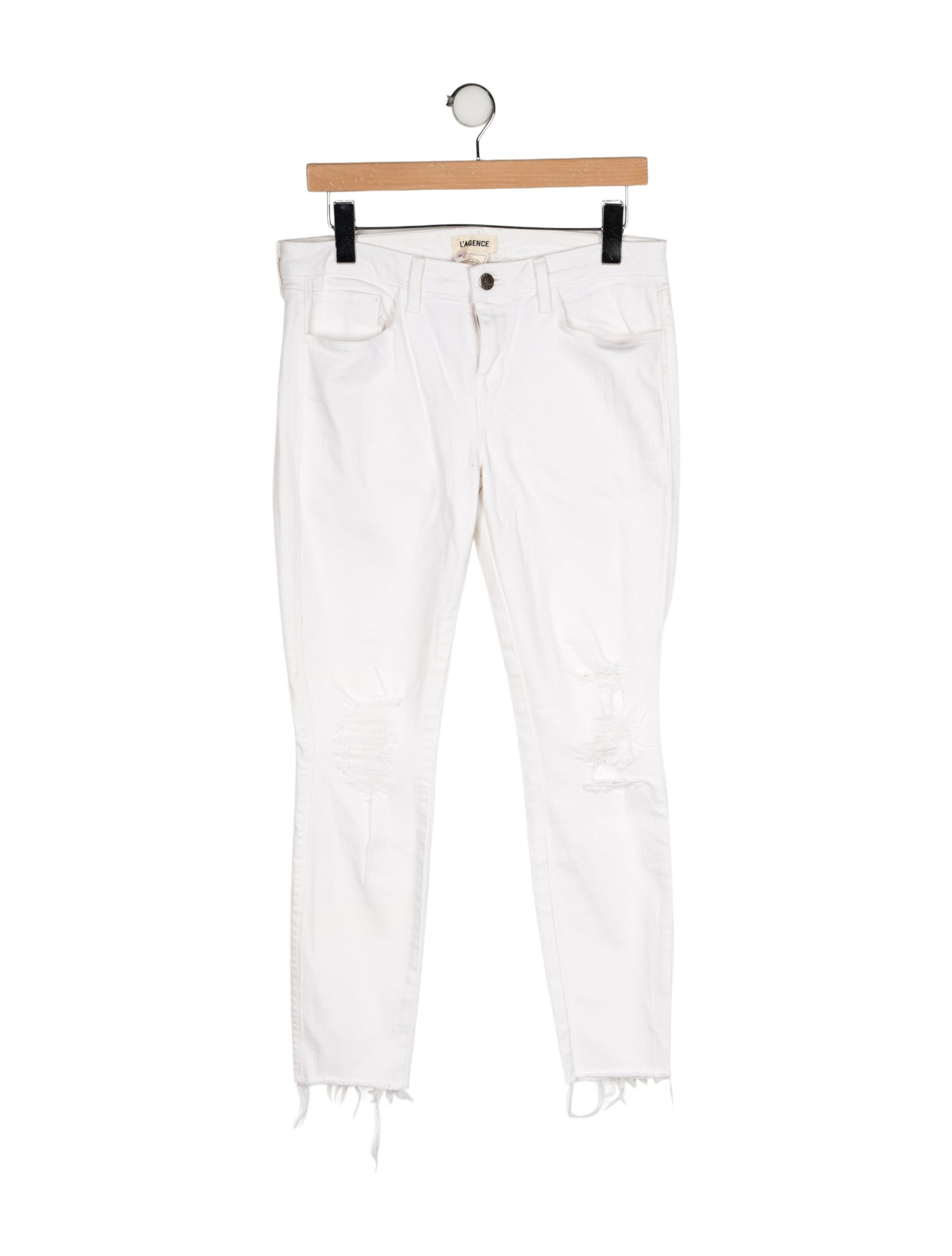 L'Agence Mid-Rise Skinny Leg Jeans