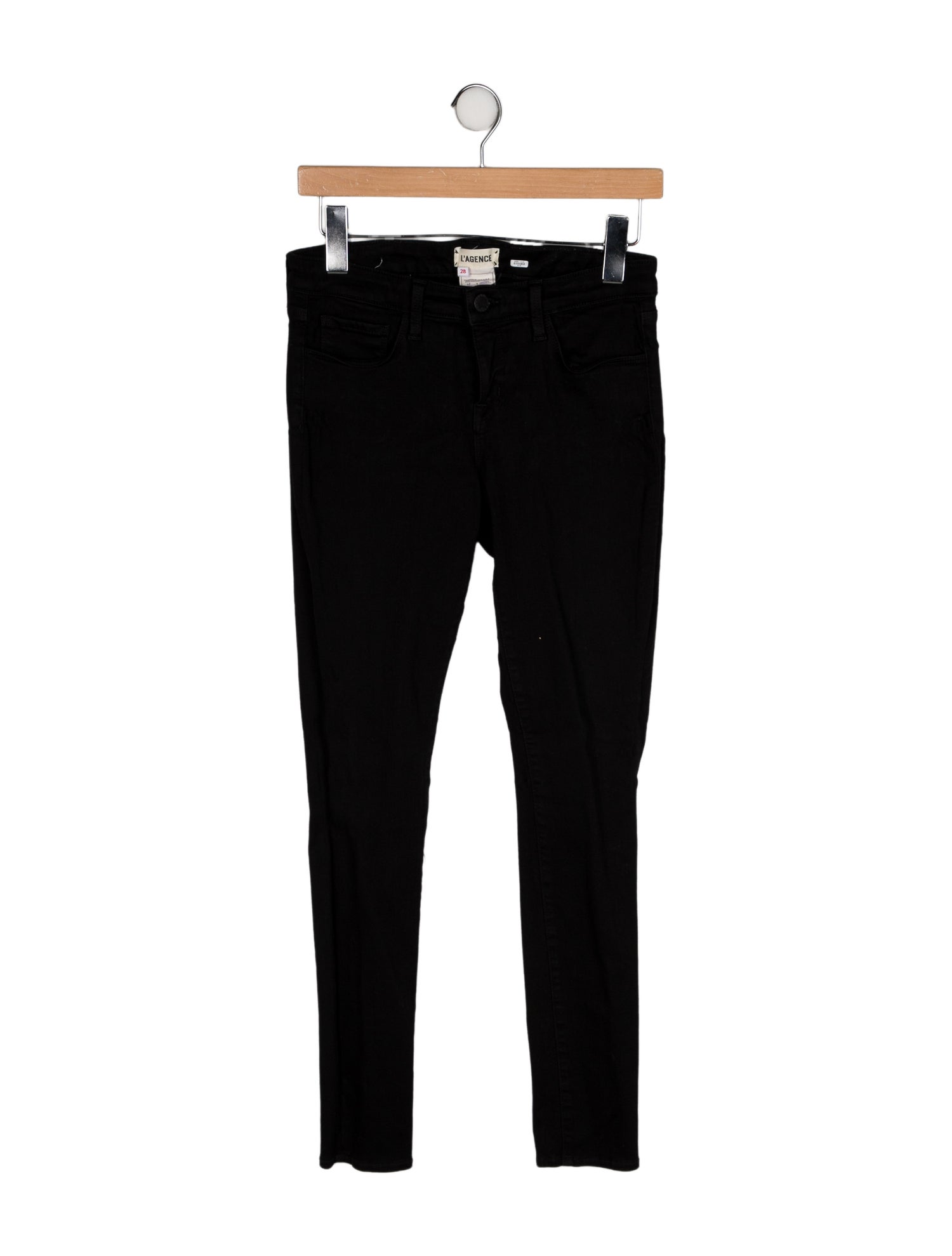 L'Agence Low-Rise Skinny Leg Jeans
