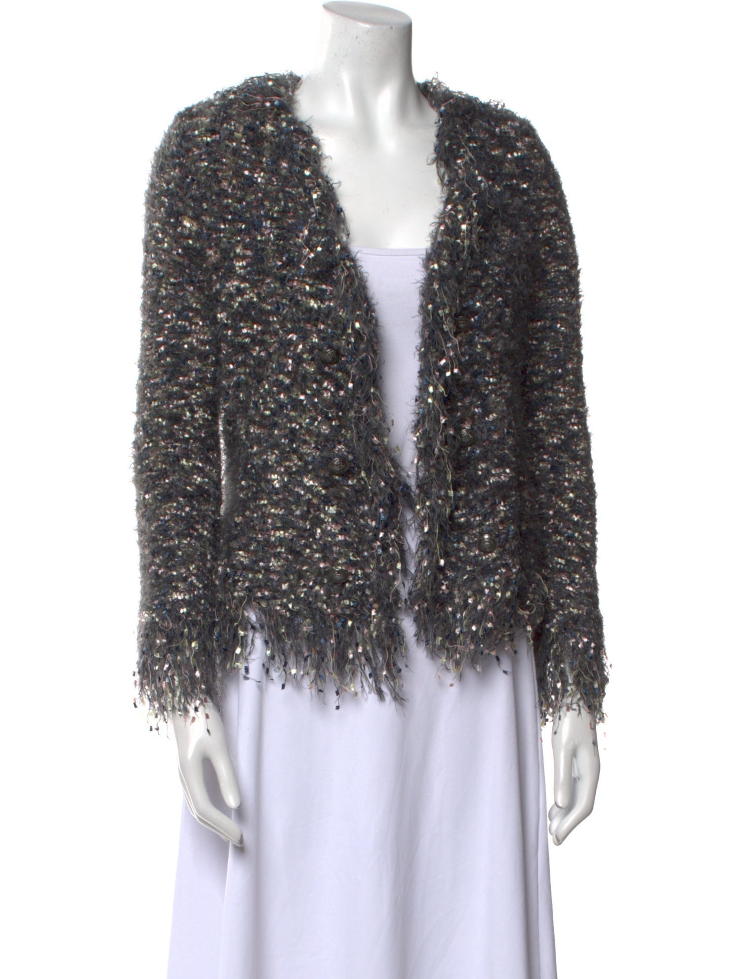 L'Agence Open Front Sweater