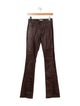 L'Agence Mid-Rise Straight Leg Jeans