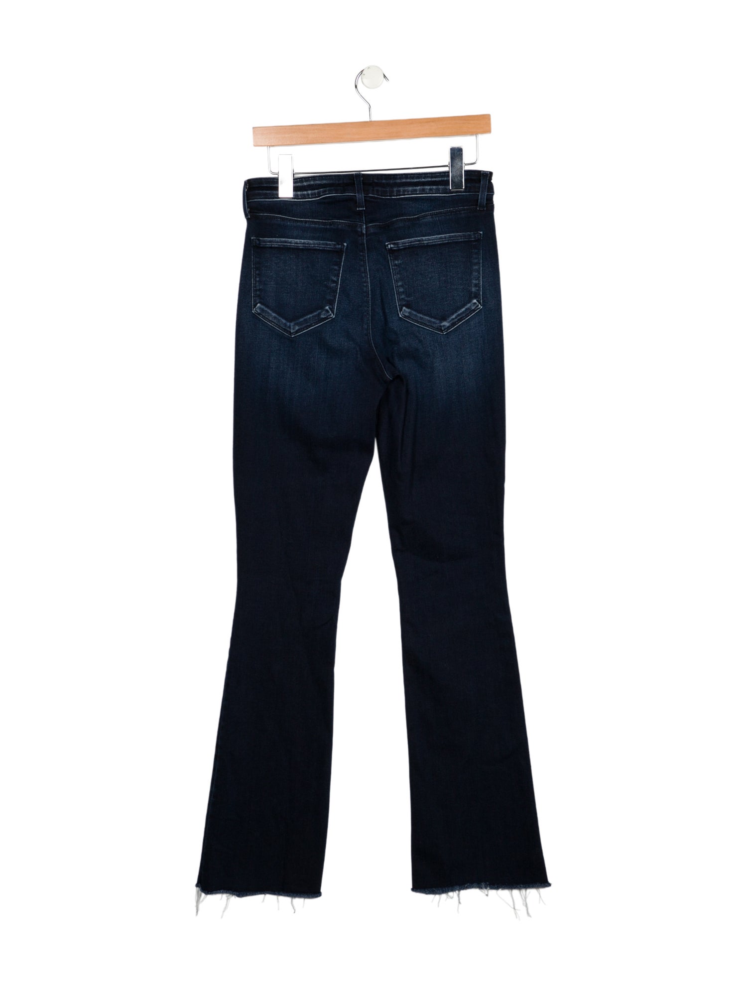 L'Agence Mid-Rise Straight Leg Jeans