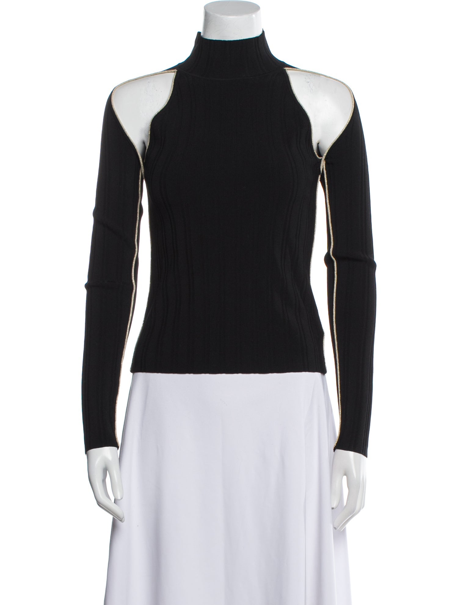 L'Agence Turtleneck Long Sleeve Top w/ Tags