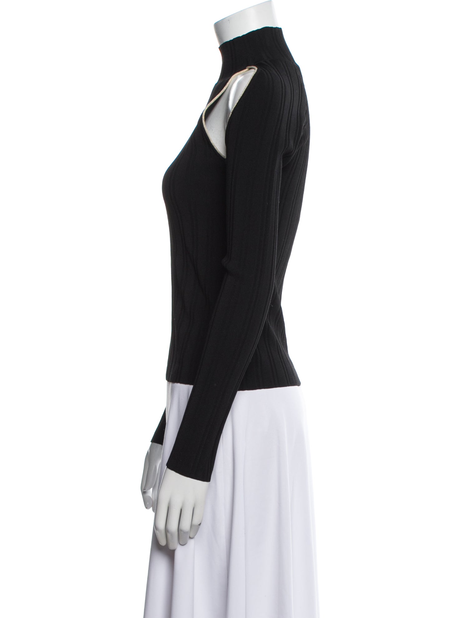 L'Agence Turtleneck Long Sleeve Top w/ Tags