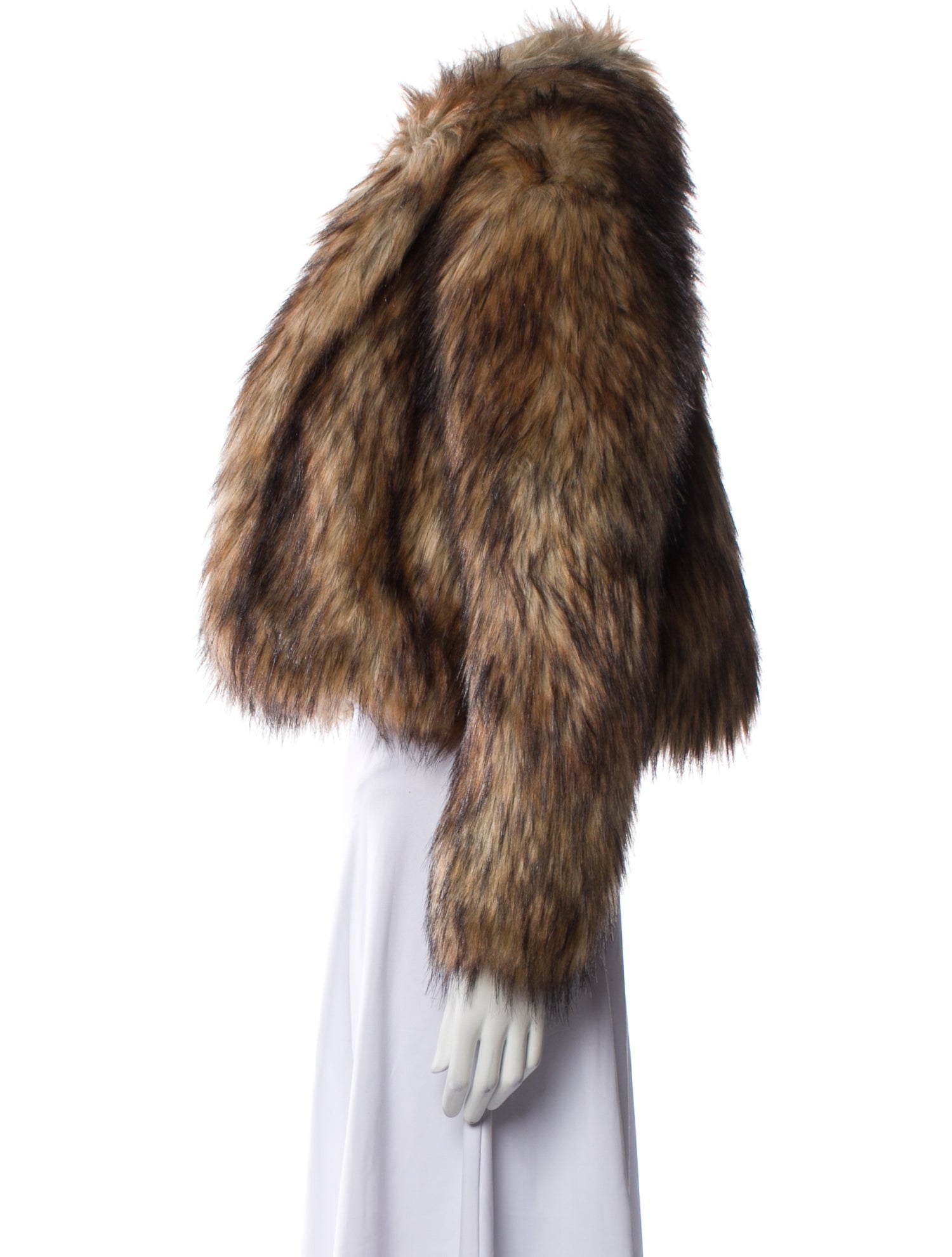 L'Agence Faux Fur Jacket w/ Tags