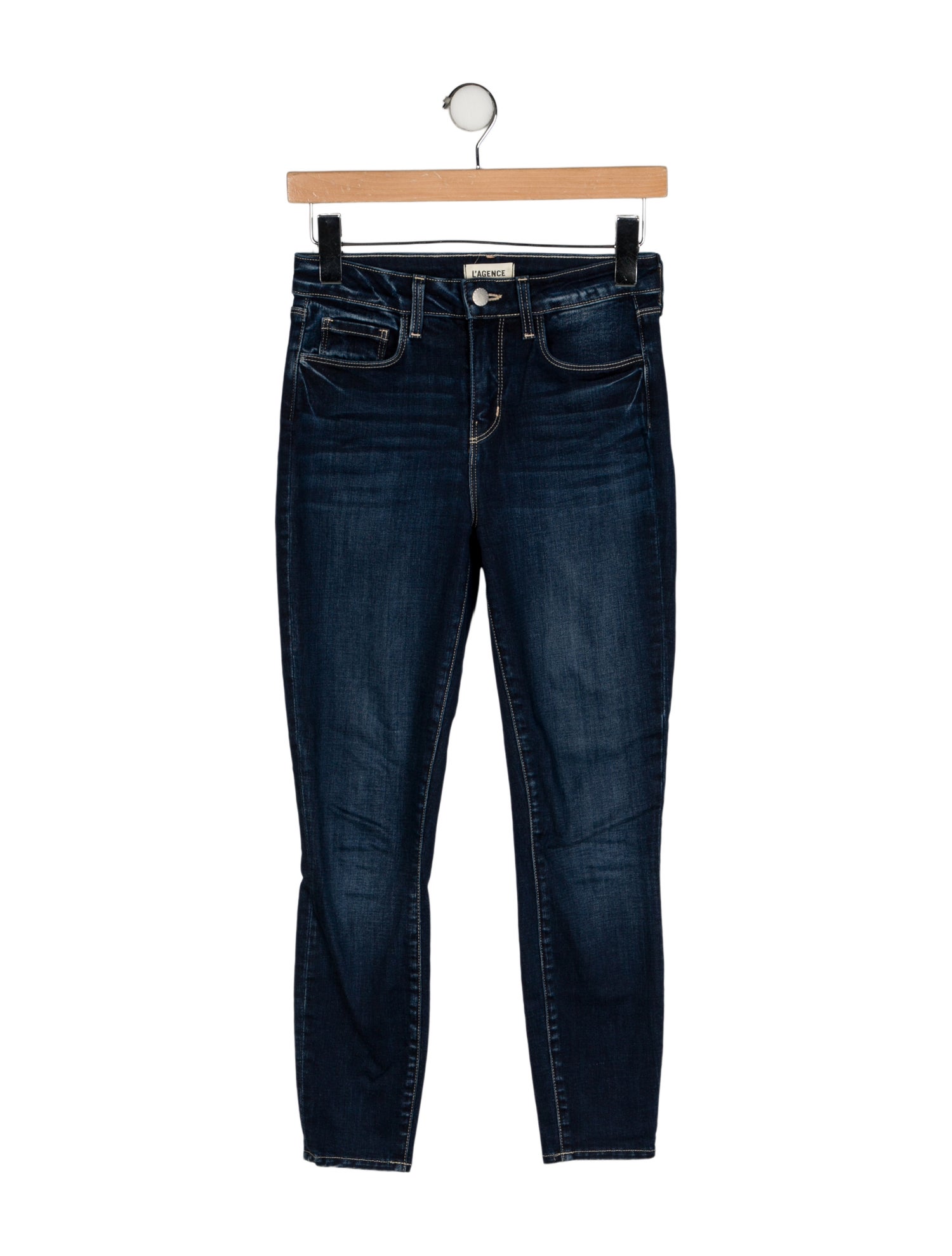 L'Agence Mid-Rise Skinny Leg Jeans