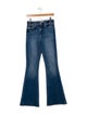 L'Agence Mid-Rise Wide Leg Jeans