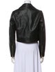 L'Agence Lamb Leather Biker Jacket