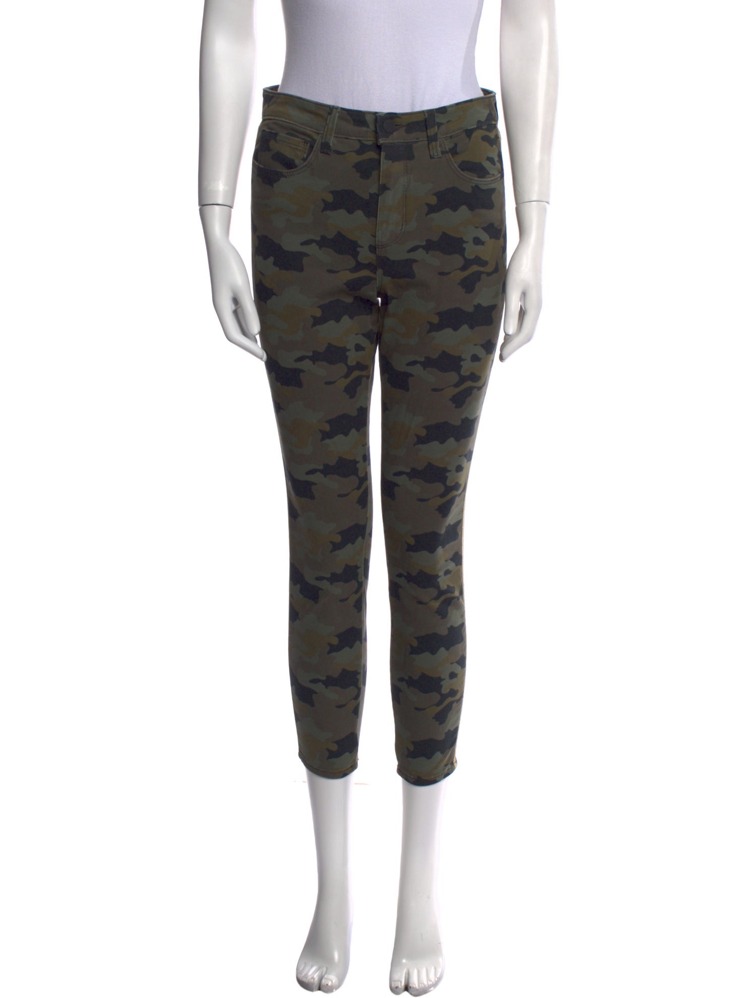 L'Agence Printed Skinny Leg Pants