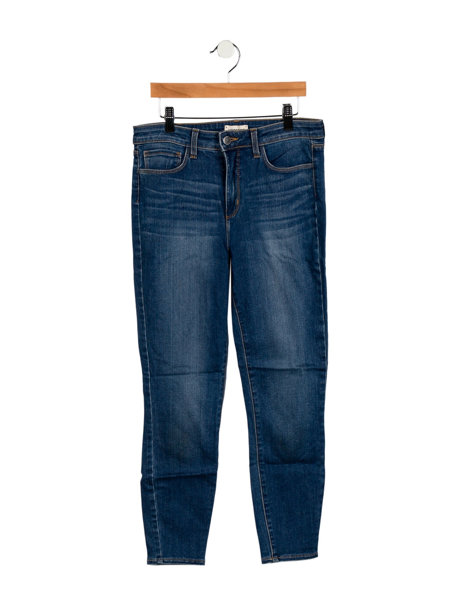 L'Agence Mid-Rise Skinny Leg Jeans