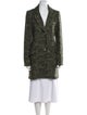 L'Agence Wool Tweed Pattern Evening Jacket