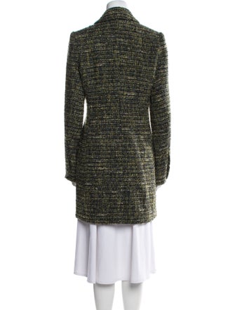 L'Agence Wool Tweed Pattern Evening Jacket
