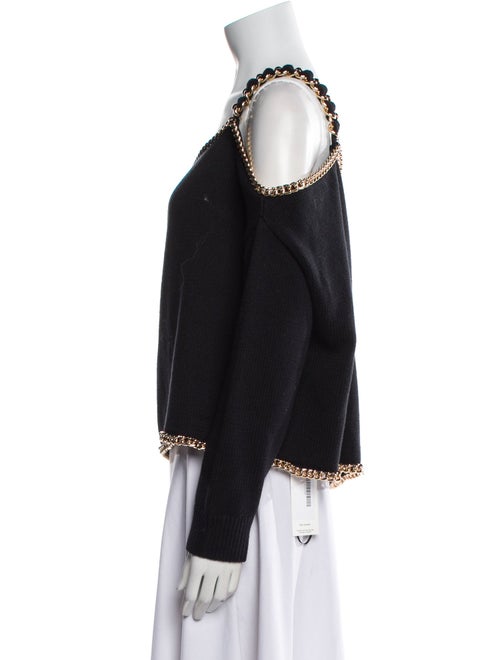 L'Agence One-Shoulder Long Sleeve Blouse