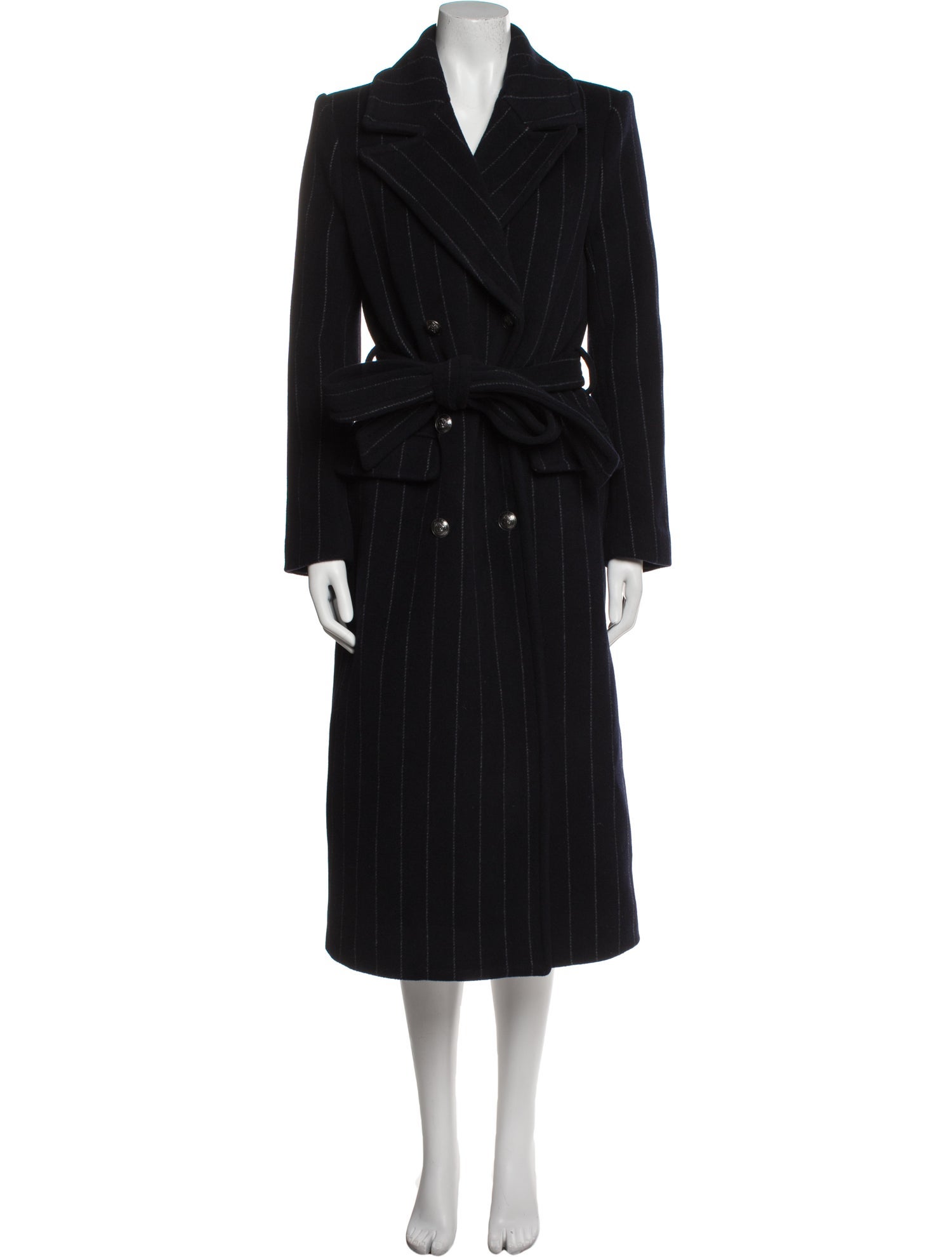 L'Agence Wool Trench Coat