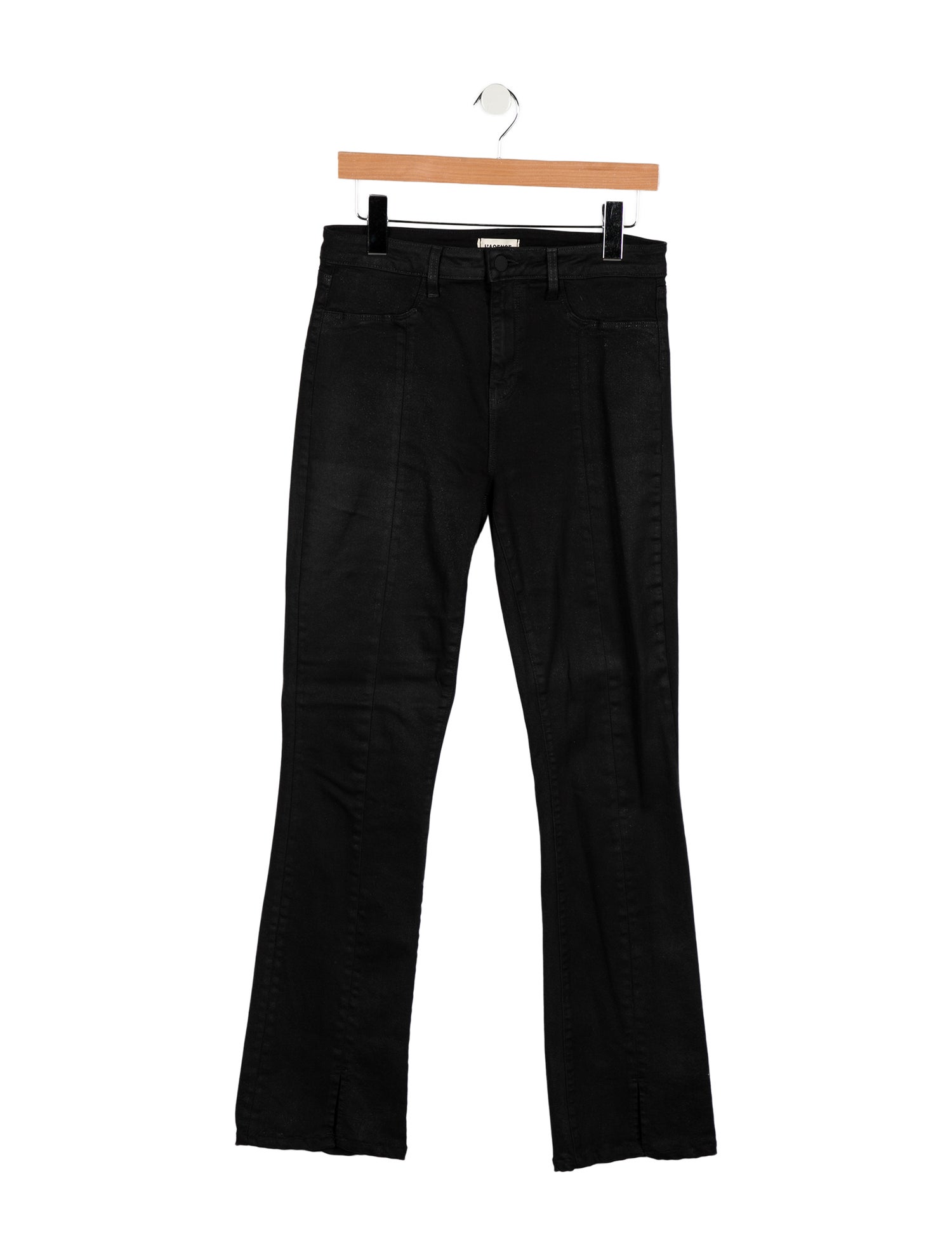 L'Agence High-Rise Straight Leg Jeans