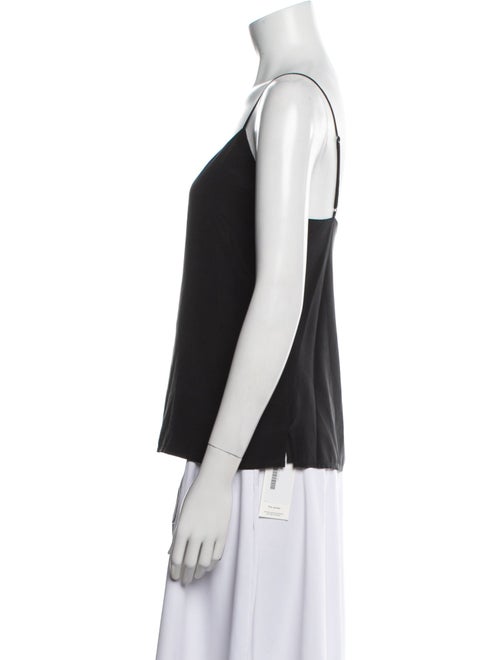 L'Agence Silk V-Neck Top