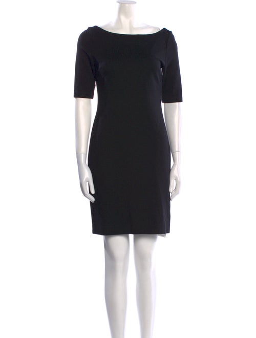 L'Agence Bateau Neckline Mini Dress