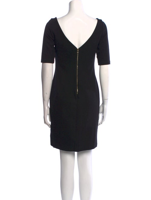 L'Agence Bateau Neckline Mini Dress