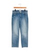 L'Agence Mid-Rise Straight Leg Jeans