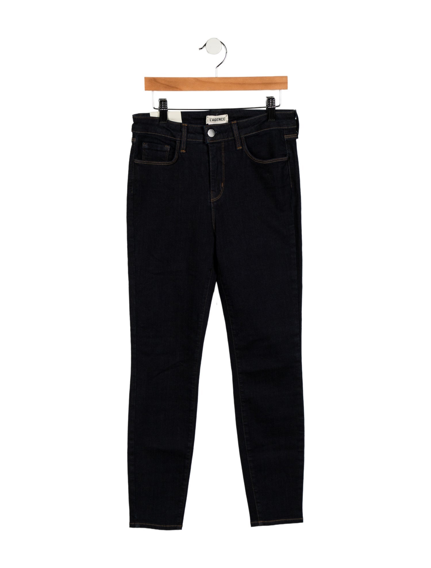 L'Agence Mid-Rise Skinny Leg Jeans