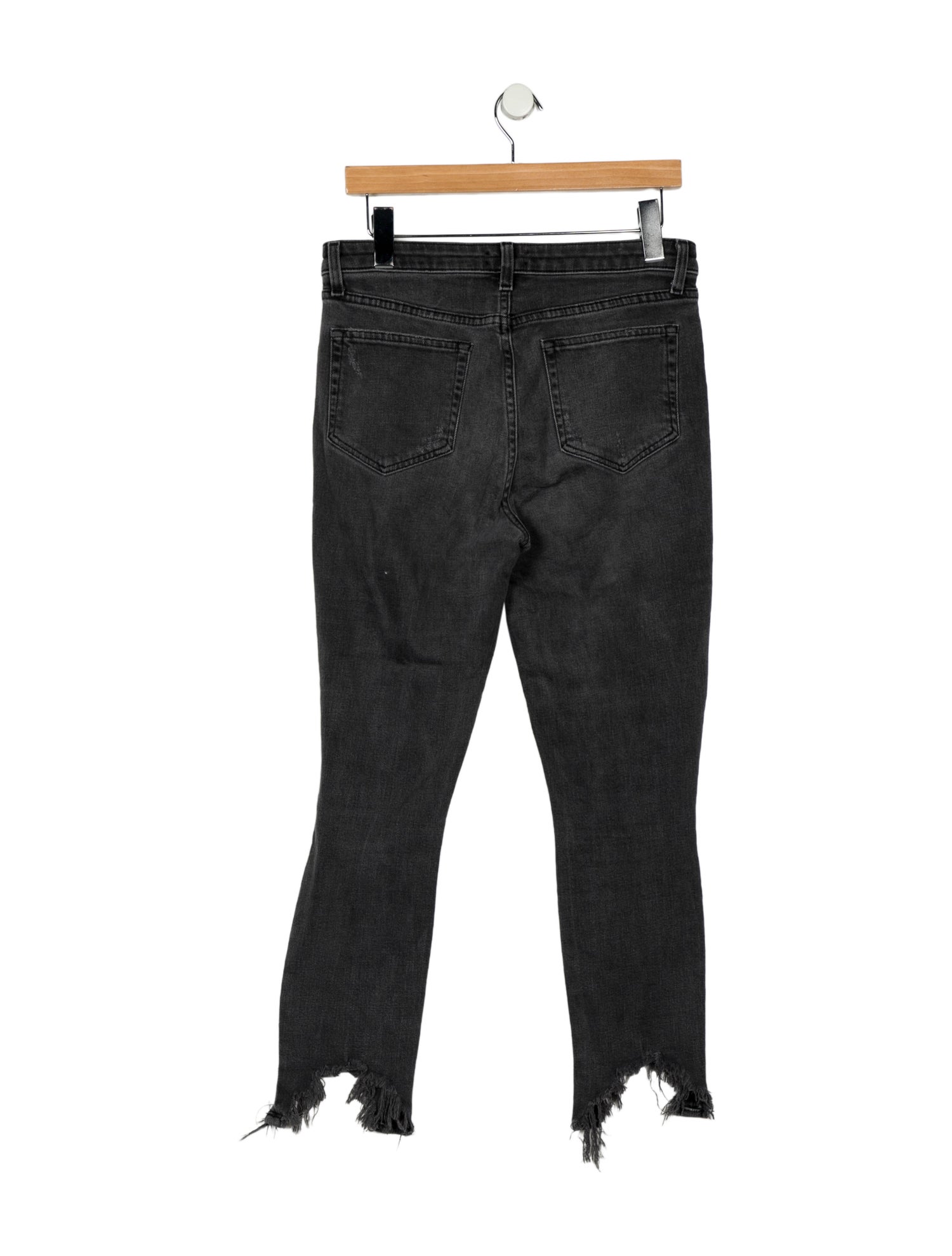 L'Agence Mid-Rise Straight Leg Jeans