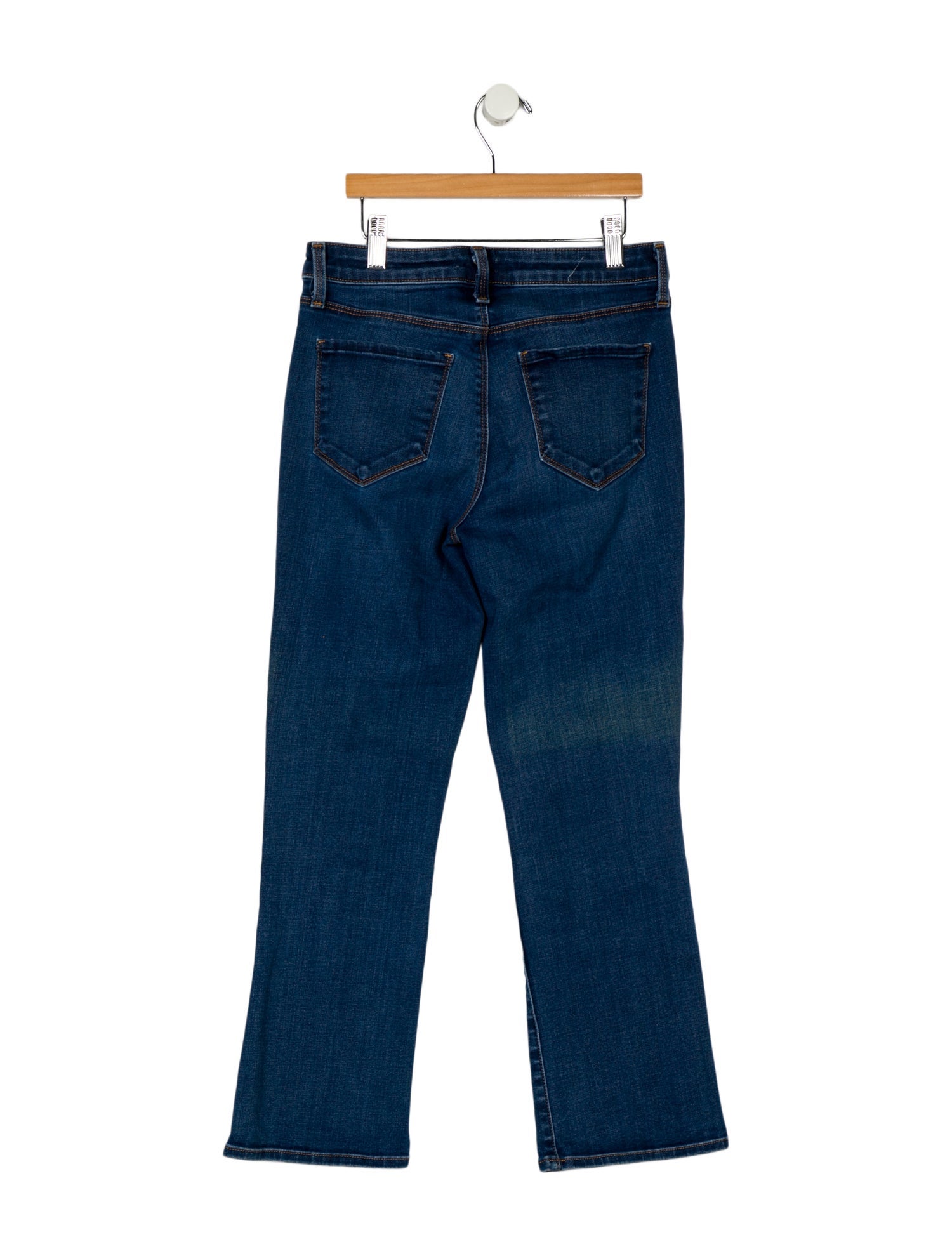 L'Agence High-Rise Straight Leg Jeans