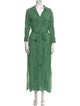 L'Agence Silk Long Dress