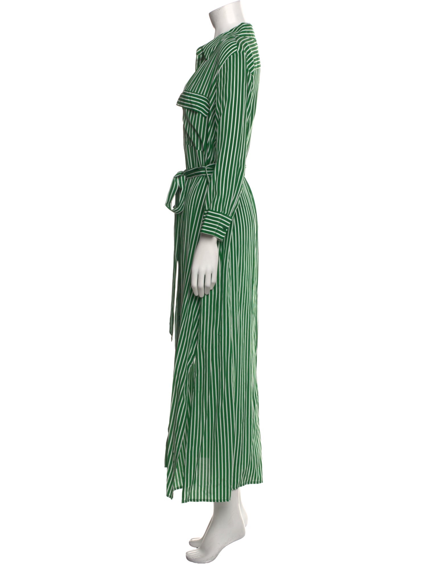 L'Agence Silk Long Dress