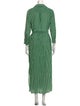 L'Agence Silk Long Dress