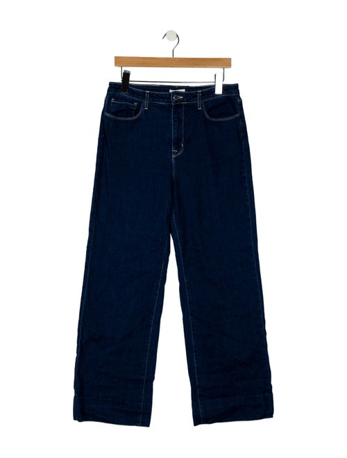 L'Agence High-Rise Wide Leg Jeans