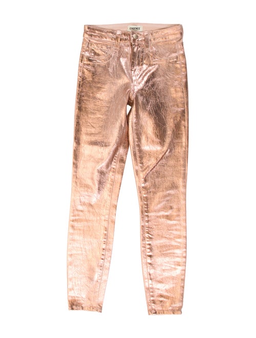 L'Agence Printed Skinny Leg Pants