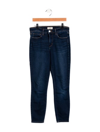 L'Agence Mid-Rise Skinny Leg Jeans