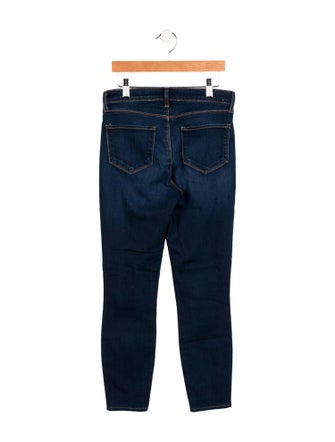 L'Agence Mid-Rise Skinny Leg Jeans