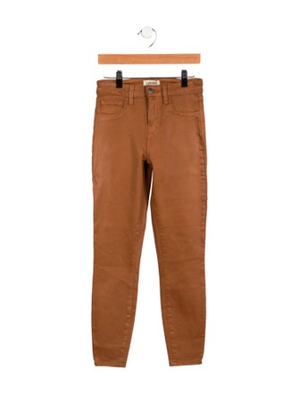 L'Agence High-Rise Wide Leg Jeans