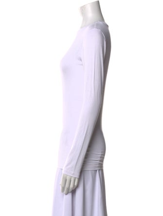 L'Agence Crew Neck Long Sleeve Top
