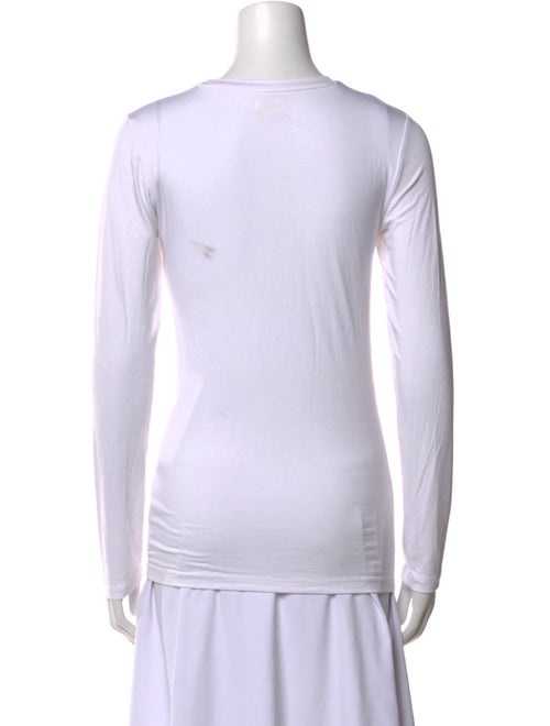 L'Agence Crew Neck Long Sleeve Top