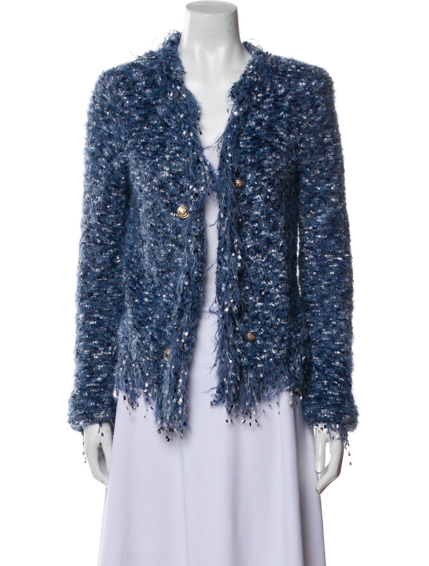 L'Agence Tweed Pattern Evening Jacket w/ Tags