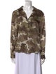 L'Agence Silk Printed Blouse