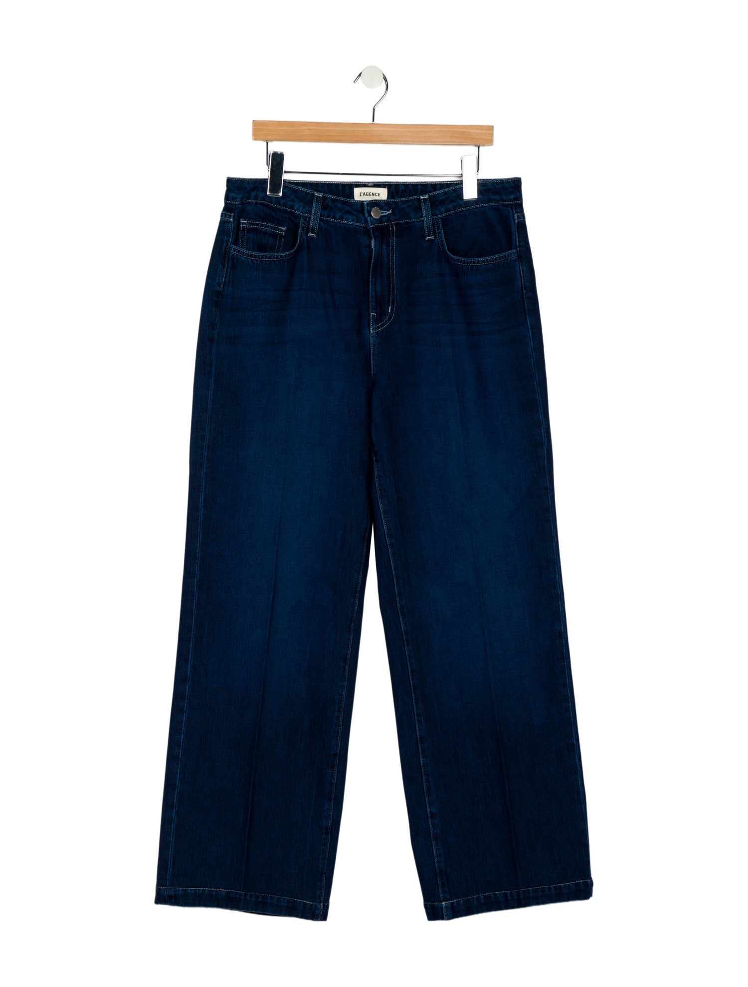 L'Agence High-Rise Wide Leg Jeans