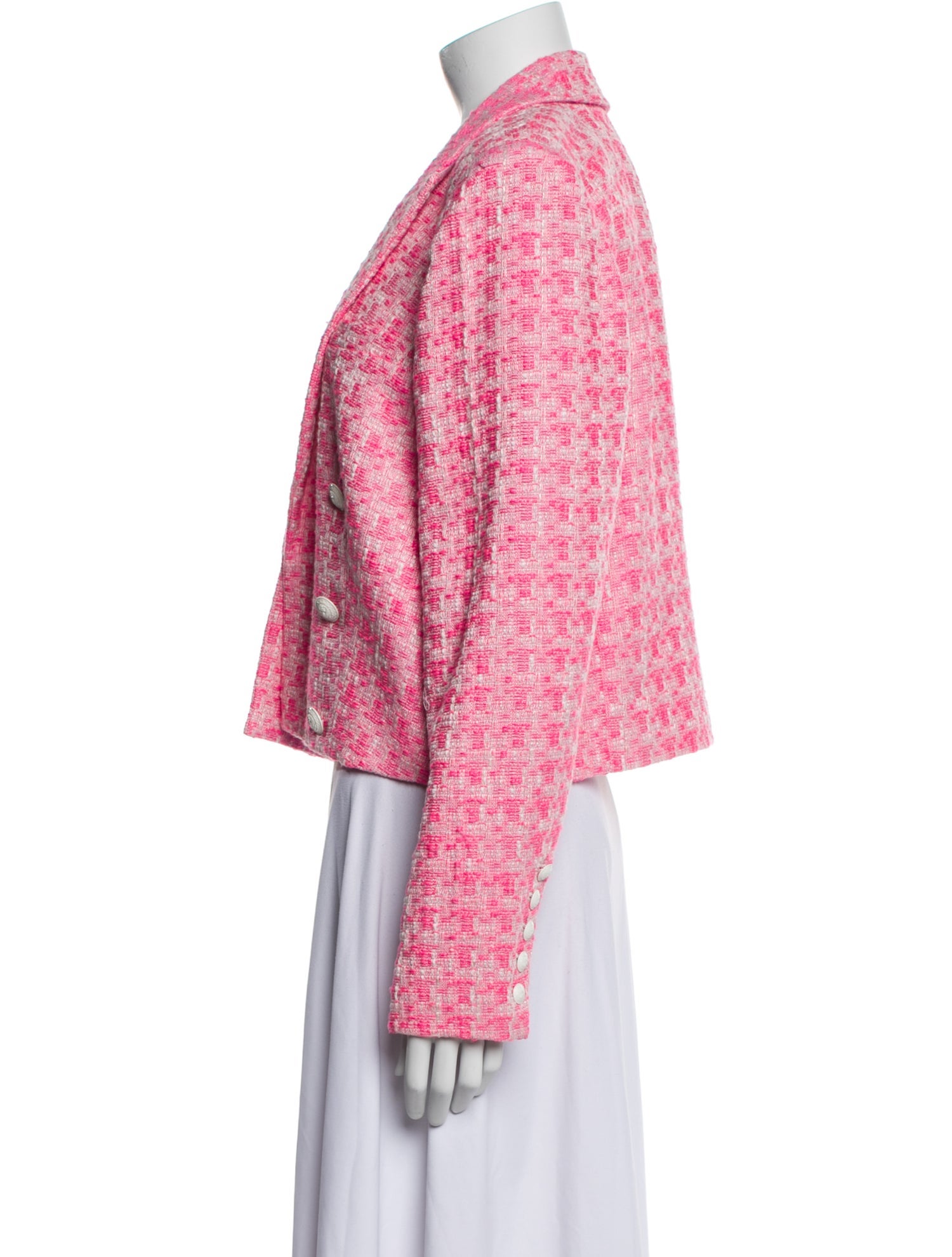 L'Agence Houndstooth Print Blazer w/ Tags