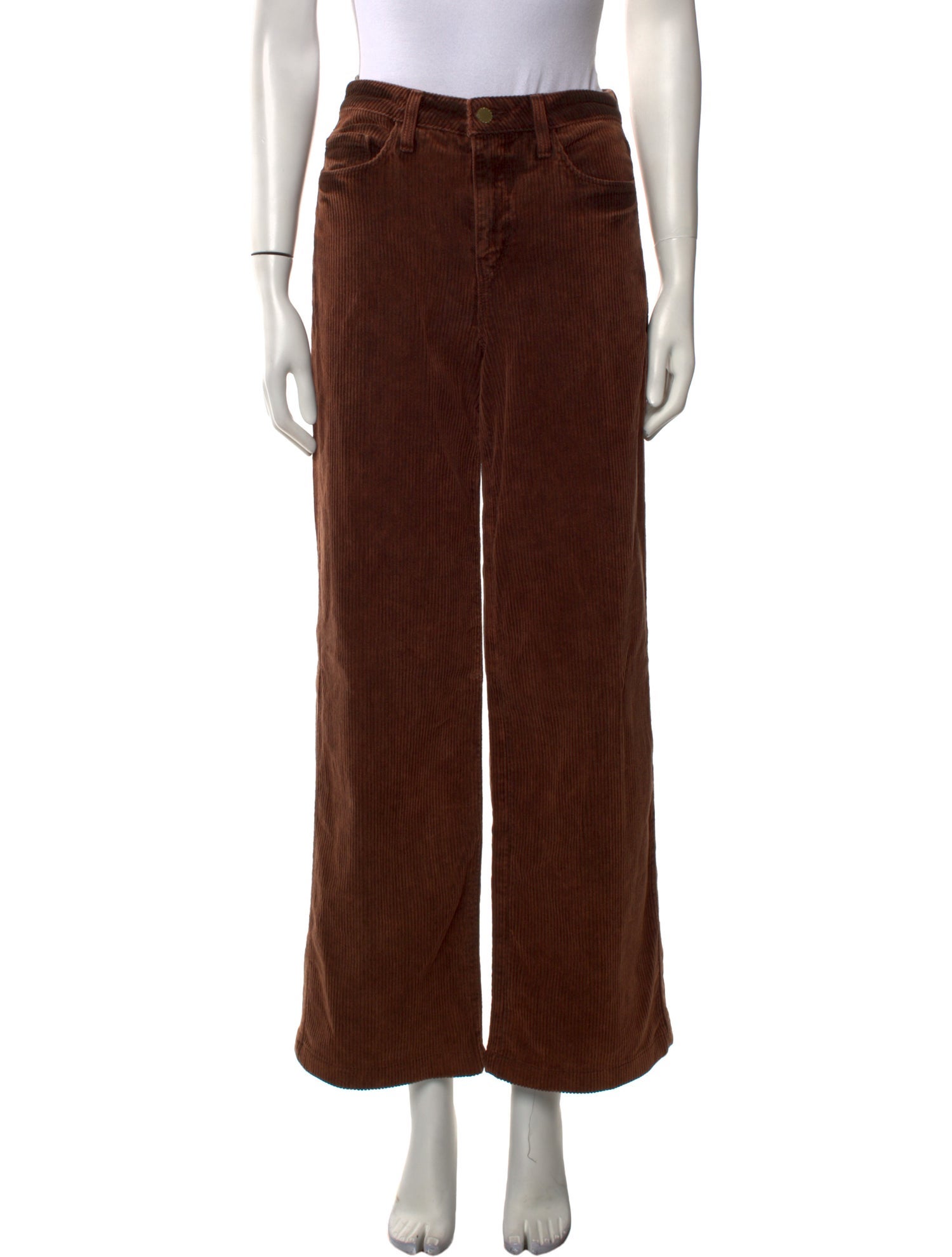 L'Agence Corduroy Wide Leg Pants