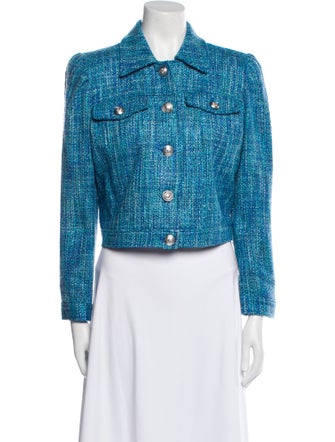 L'Agence Printed Evening Jacket