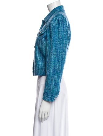 L'Agence Printed Evening Jacket